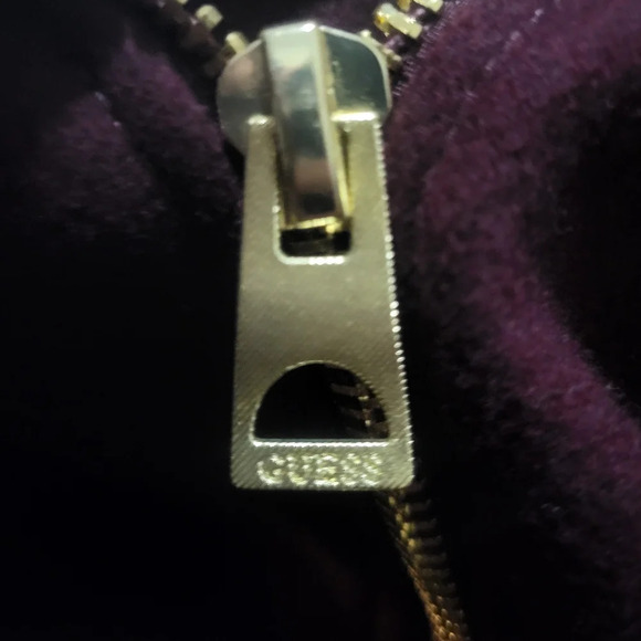 Guess - Wool Coat - NWOT - Size M, Wine Color - Picture 4 of 9